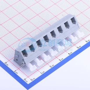 7.5 插件 P=7.5mm 灰色 弹簧式 1x8P 接线端子KF243