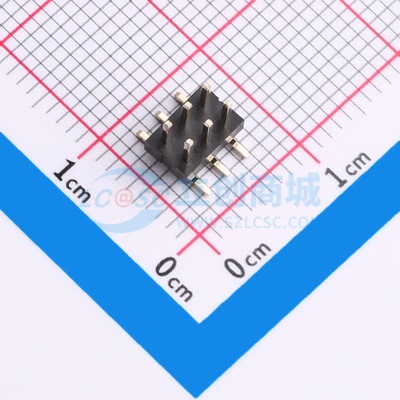 排针 GPFC206-0302A115R1WA SMD,P=2mm,卧贴 2x3P 双排 原装正品