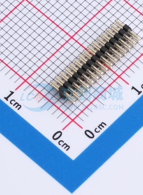 排针 A100M01-0B30P51-H10A20 插件,P=1mm 2x15P 方针 双排 原装