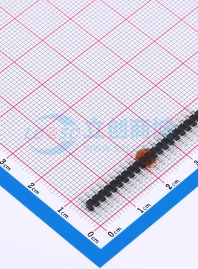 排针 GPFD101-2001A003R1BH SMD,P=2mm,卧贴 1x20P 方针 原装正品