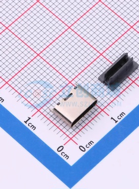 USB连接器 TYPE-C-336-LSRH550 SMD 母 立贴 6P 原装正品