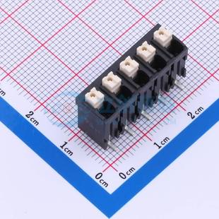 50005BP1 SMD P=5mm 弹簧式 立贴 SMT 1x5P 黑色 接线端子JL212V