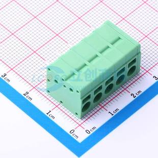 接线端子JL271V 1x5P 50005G01 P=5mm 直插 插件 弹簧式