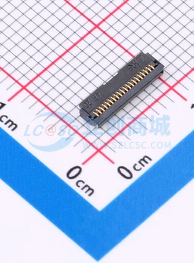 FFC/FPC连接器TF13BSA-20S-0.4SH(800) SMD,P=0.4mm,卧贴 20P 翻