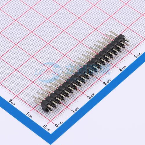 排针 ZX-PZ2.54-2-20PZZ 插件,P=2.54mm 2x20P 方针 原装正品