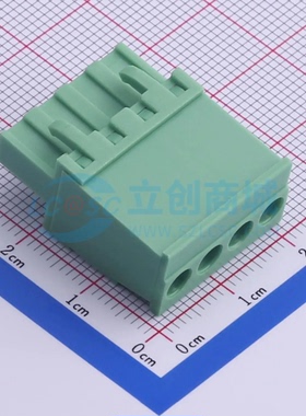 插拔式接线端子KF2EDGKB-5.0-4P P=5mm 1x4P 插头
