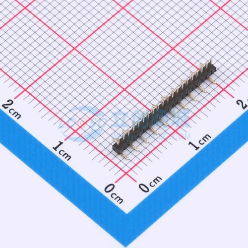 排针 PZ1.0-UL2D-20A SMD,P=1mm(交错脚) 1x20P 方针 原装正品