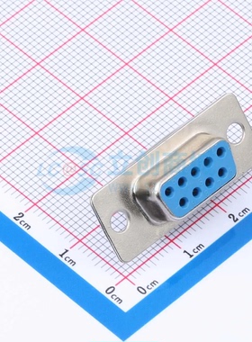 D-Sub/VGA连接器 DS1033-09FUN6SS-CT 插件 母 焊线式 9P 原装正