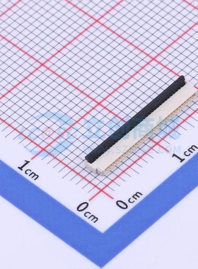 连接器 KH-FPC0.5-H1.0SMT-32P-QCHF SMD,P=0.5mm 32P 翻盖式