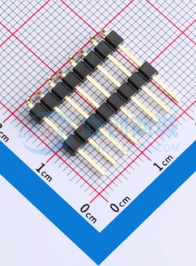 排针 X6512WVS-08H-C60D48-E100R1 SMD,P=2.54mm(交错脚) 1x8P 方