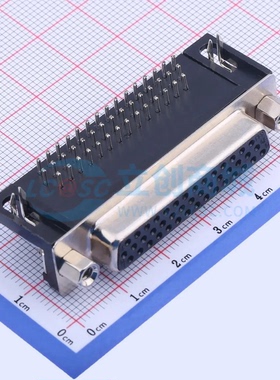 D-Sub/VGA连接器 FDB4401-F0DB301K6KA 弯插 母 弯插 44P 原装正