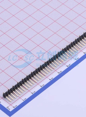 排针 X6511WVS-39H-C60D48R1 SMD,P=2.54mm(交错脚) 1x39P 方针