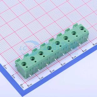 7.5 插件 P=7.5mm 绿色 弹簧式 1x8P 接线端子KF236