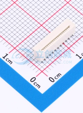 连接器 WL0540013-200R-001 SMD,P=0.5mm(交错脚) 20P 无锁 单侧