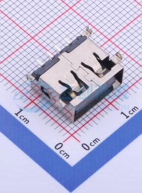 USB连接器 905-761A2022S10206 SMD USB 2.0 母 沉板 原装正品