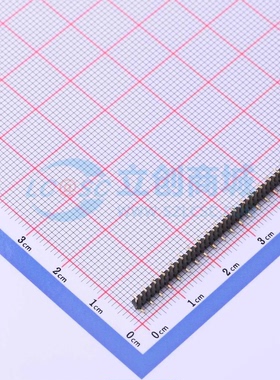 排针 X1311WVS-37J-C18D42R1 SMD,P=1.27mm(交错脚) 1x37P 方针