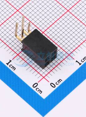 排母 X6521FR-2x02-C85D32 弯插,P=2.54mm 方孔 电子元器件配单