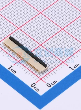 连接器 HC-FPC-03-09-51RLTAG SMD,P=0.3mm,卧贴 51P 翻盖式 下接