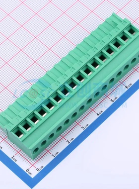 插拔式接线端子MX2EDGKA-5.08-16P-GN01-Cu-Y-A插件5.08mm 1x16P