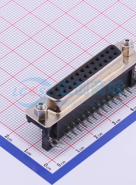 D-Sub/VGA连接器 DS1037-25FNAKT74-0CC 弯插 母 弯插 25P 原装正