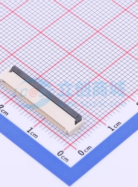 连接器 KH-FPC0.5-H2.0SMT-42P-QCHF SMD,P=0.5mm 42P 翻盖式