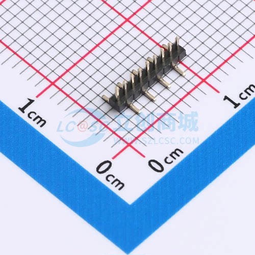 排针 PZ1.0-UL2D-9A SMD,P=1mm(交错脚) 1x9P 方针 原装正品
