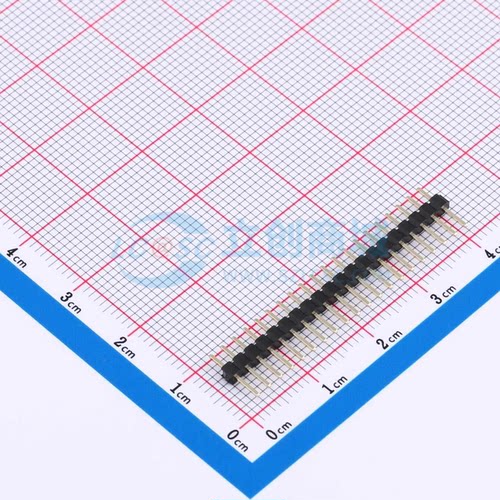 排针 GPFA101-2002A001R1BA 插件,P=2mm 1x20P 方针 原装正品