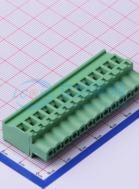 插拔式接线端子WJ2EDGKB-5.08-13P P=5.08mm 1x13P 公插头