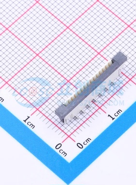 连接器1.0K-GL-14PB SMD,P=1mm(交错脚) 14P 抽屉式 单侧触点/垂