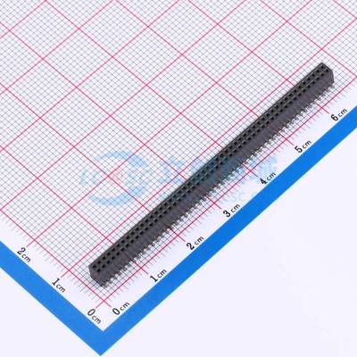 排母 2343U-250CNG1MNT01 SMD,P=1.27mm 2x50P 方孔 电子元器件配