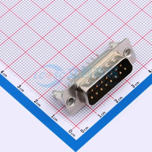 直插 VGA连接器 正品 原装 15P 公 插件 X0215WT17B7 Sub