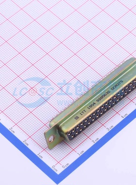 D-Sub/VGA连接器 DCM37S - 母 焊线式 37P 原装正品