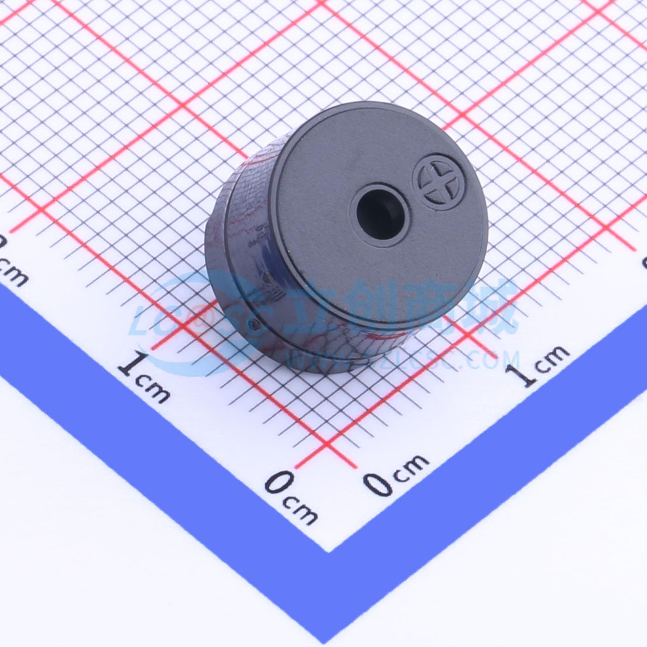 蜂鸣器 SEA-1285F-0520-42Ω-40P6.5 插件,D=12mm 无源(外部驱动)