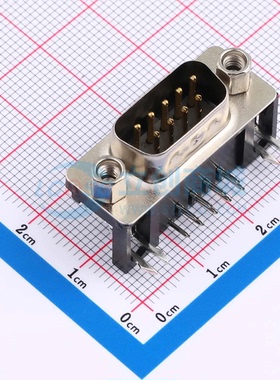 D-Sub/VGA连接器 XDDB-1809-0816 弯插 公 弯插 9P 原装正品