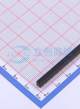 排母 X1321FVS-2x33-C43D48 SMD,P=1.27mm 2x33P 方孔 电子元器件