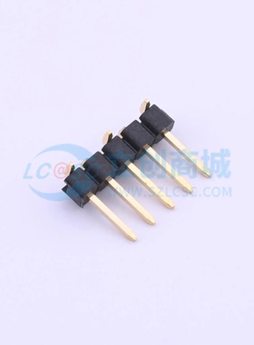 排针 X6511WVS-05H-C60D48R2 SMD,P=2.54mm(交错脚) 1x5P 方针 原
