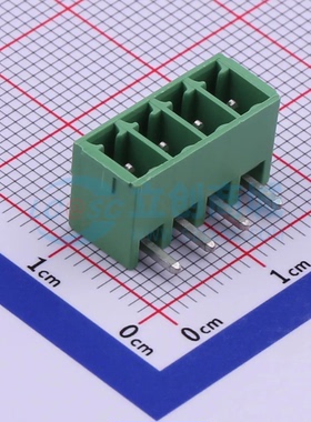 插拔式接线端子1803293 弯插3.81mm 1x4P 板端/插座-闭口