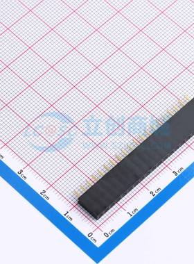 排母 F185-1120A0ASYE2 插件,P=2.54mm 方孔 电子元器件配单