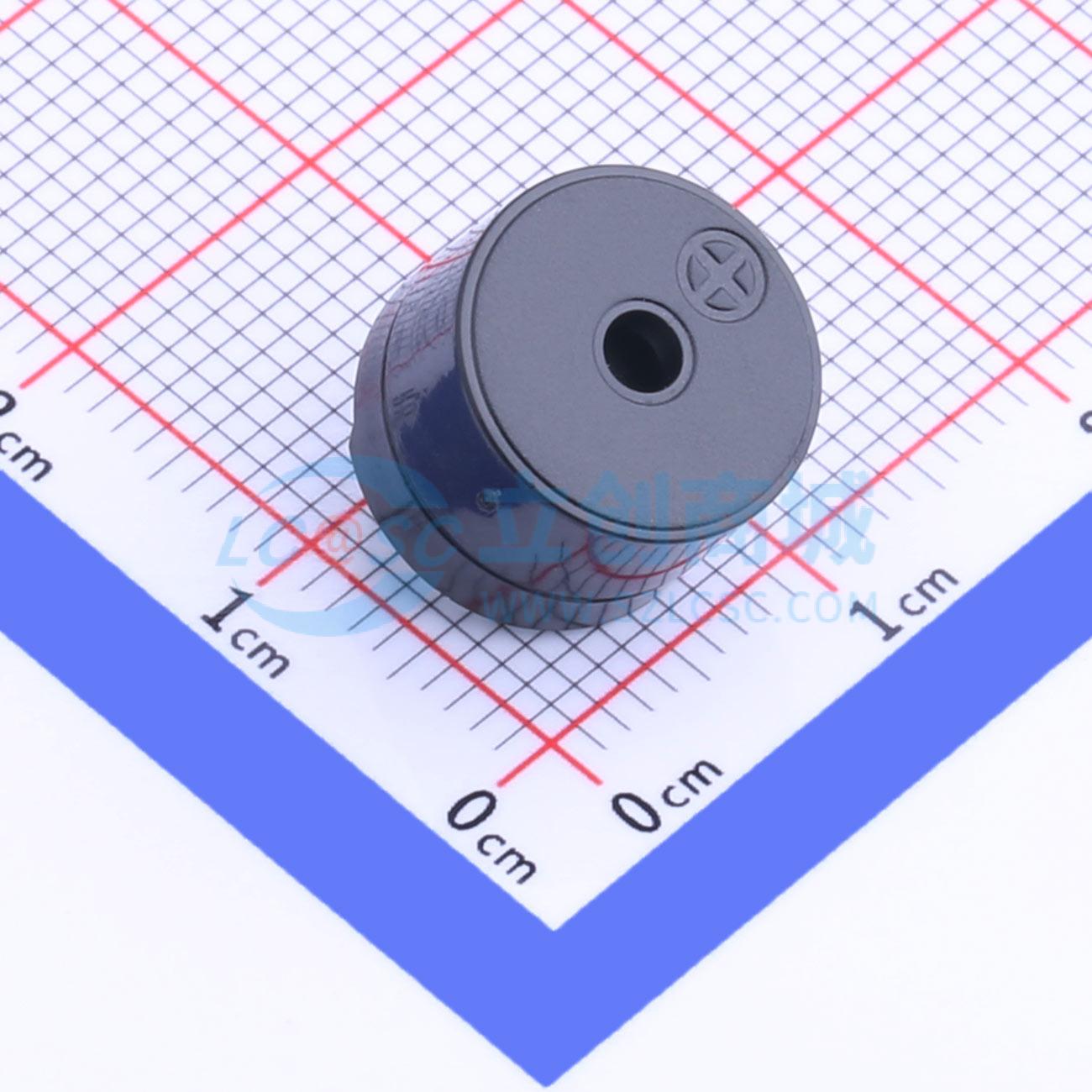 蜂鸣器 SEA-1285F-0320-16Ω-40P6.5 插件,D=12mm 无源(外部驱动)