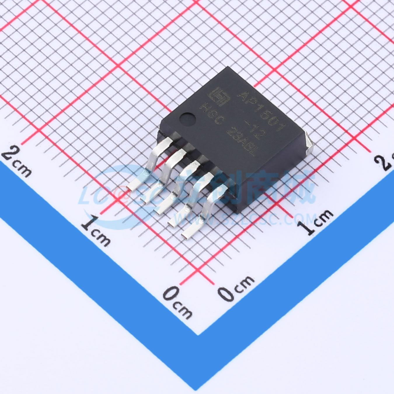 DC-DC电源芯片 AP1501S-12RG TO-263-5 原装正品 电子元器件配单