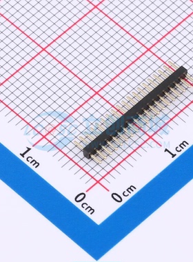 排针 PZ1.0-UP1D-19A P=1mm 1x19P 方针 原装正品