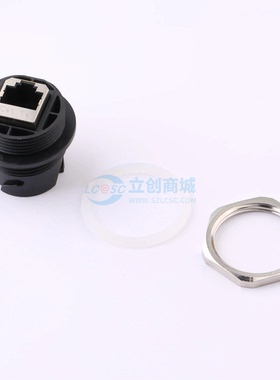 以太网连接器(RJ45 RJ11) 2355443-2 - 不带LED 有屏蔽