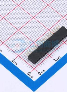 排母 HB-FH2-127118PB2GOB 插件,P=1.27mm 1x18P 方孔 电子元器件