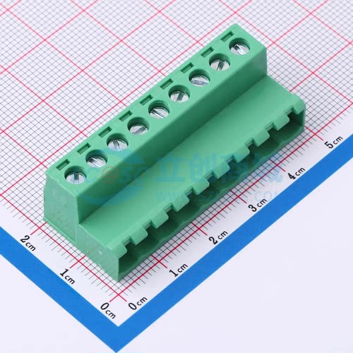 插拔式接线端子MX2EDGRK-5.08-09P-GN01-Cu-Y-A P=5.08mm 1x9P 9P