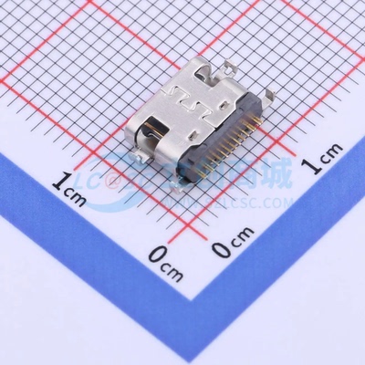 USB连接器 GT-USB-7014F SMD USB 2.0 母 沉板 原装正品