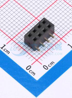 排母 F240-1204A0BMUC2 SMD,P=2mm 2x4P 方孔 电子元器件配单