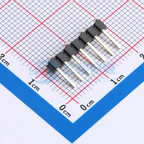 排针 DZ254S-11-07-50 SMD,P=2.54mm(交错脚) 1x7P 方针 原装正品