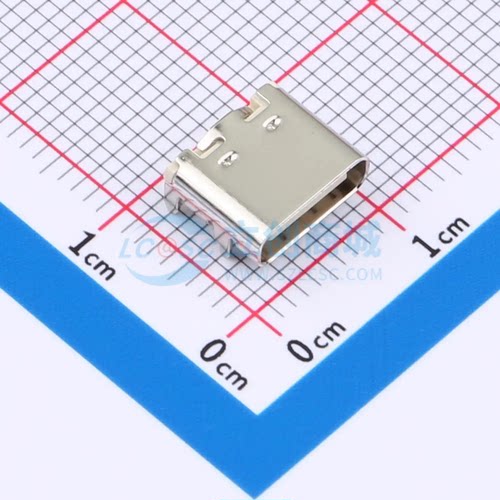 USB连接器 UC09-0W16F00P11 SMD 母 卧贴 16P 原装正品