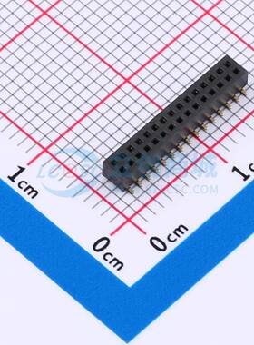 排母 B100M05-0B30P51-H20C38 SMD,P=1mm 2x15P 方孔 电子元器件