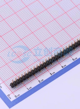 排针 X6511WVS-26H-C60D48R1 SMD,P=2.54mm(交错脚) 1x26P 方针